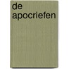De apocriefen by A.F.J. Klijn