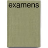 Examens by Unknown