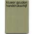 Kluwer gouden handdrukschijf