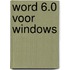 Word 6.0 voor Windows