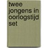Twee jongens in oorlogstijd set