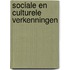 Sociale en culturele verkenningen