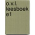 O.V.L. LEESBOEK E1