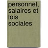 Personnel, salaires et lois sociales by Unknown