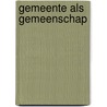Gemeente als gemeenschap door Wagenaar