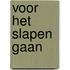 Voor het slapen gaan
