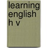 Learning english h v door Onbekend