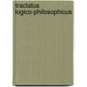 Tractatus logico-philosophicus door L. Wittgenstein