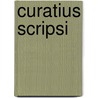 Curatius scripsi door Onbekend