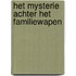 Het mysterie achter het familiewapen