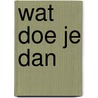 Wat doe je dan by Sendak