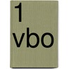 1 Vbo door M. Mensch