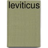 Leviticus by Monshouwer