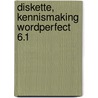 Diskette, kennismaking wordperfect 6.1 door Onbekend