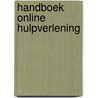 Handboek online hulpverlening by Frank Schalken