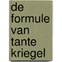 De formule van tante Kriegel