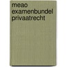Meao examenbundel privaatrecht door Koster