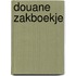 Douane zakboekje