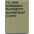 Van Dale Elektronisch middelgroot woordenboek Spaans