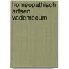 Homeopathisch artsen vademecum door Onbekend