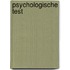 Psychologische test