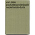 Van Dale Pocketwoordenboek Nederlands-Duits