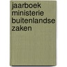 Jaarboek ministerie buitenlandse zaken by Unknown