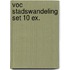 VOC stadswandeling set 10 ex.