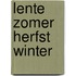 Lente zomer herfst winter