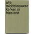 Alle middeleeuwse kerken in Friesland