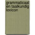 Grammaticaal en taalkundig lexicon