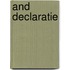 AND Declaratie