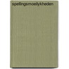 Spellingsmoeilykheden door Minderhout