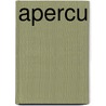 Apercu by Verschoor