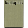 Taaltopics by L. van der Pas