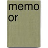 Memo or door Onbekend