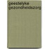 Geestelyke gezondheidszorg