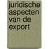Juridische aspecten van de export