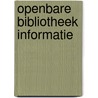 Openbare bibliotheek informatie door Onbekend