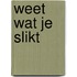 Weet wat je slikt