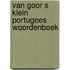 Van goor s klein portugees woordenboek