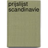 Prijslijst Scandinavie door Onbekend