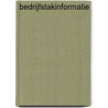 Bedrijfstakinformatie by J. Heimans