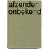 Afzender onbekend