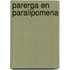 Parerga en paralipomena