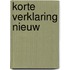 Korte verklaring nieuw