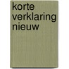 Korte verklaring nieuw door Gispen
