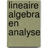 Lineaire algebra en analyse