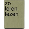 Zo leren lezen by F.B. Caesar