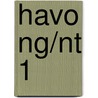 Havo NG/NT 1 door P.W. Franken